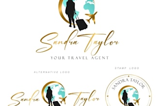 do best quality travel agency, resort, beach, tourist, hotel logo