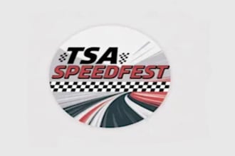 create vintage motorsport logo with classic racing aesthetics