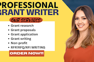 research and write small business grant writing grant proposals nonprofit grant