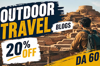high da DR outdoor and camping  guest post with dofollow backlinks