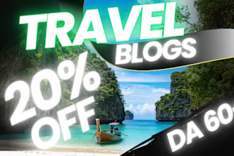 provide high da outdoor and travel guest post with dofollow backlinks