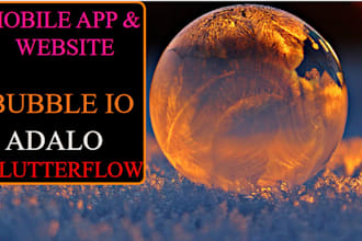 frontend web or app UI brevo webflow, bubble, flutterflow, backend airtable xano