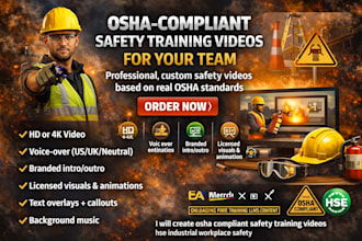 create osha compliant safety training videos hse industrial workplace safety