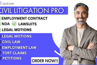 be your civil litigation attorney and help you get justice in canada USA and UK