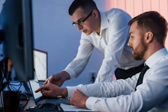 provide professional IT helpdesk support and troubleshooting