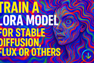 train lora model for flux stable diffusion sdxl custom ai models