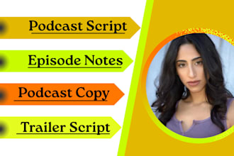 podcast show notes seo description content plan blog outline