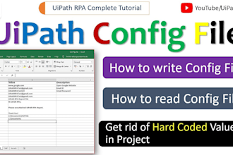 setup uipath rpa, makecom, integromat, zapier, webhookapi integration bot
