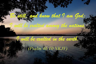 write a powerful bible based devotional for your blog or ministry