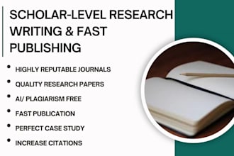 professionally publish your work in elite academic journals