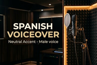 grabar una voz en off profesional en espanol neutro