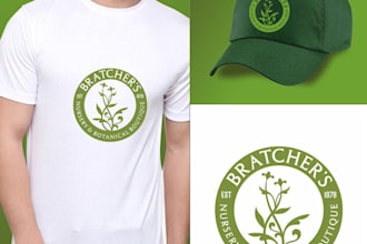 design custom lawn care, landscaping, and gardening logo