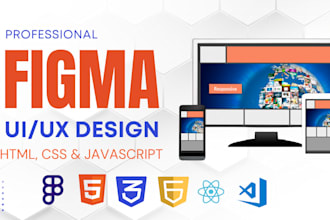 figma UI UX design website and front end web development