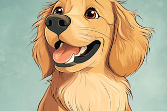 draw an awesome pet or animal