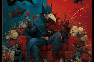 create a comic cover arts for your stories