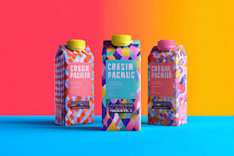 design a modern packaging
