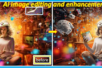 upscale, enhance, and restore quality of ai photos and images