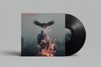 design album or single cover art