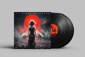 design amazing album or single cover art