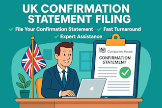 file your UK company cs01 confirmation statement