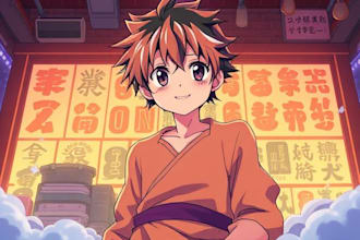 draw cool anime style art for you and your oc
