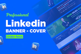 professional linkedin banner, cover, and header that stands out