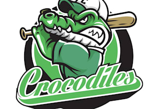 design awesome professional crocodile mascot logo