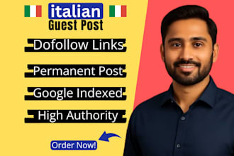 do italian guest post,on high da italian blogs