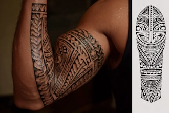 design your polynesian tribal tattoo