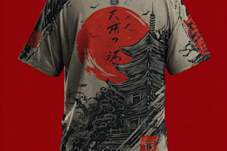 create trendy t shirt design