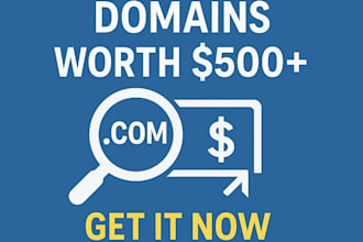 provide premium expired domains worth more than 500 dollars buy for 10 dollars