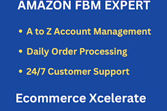 be your expert amazon fbm and wholesale virtual assistant