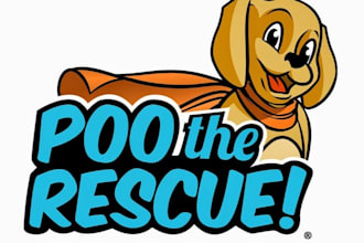 design a clean and fun pet waste removal logo for your business