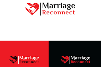 create anniversary, event, wedding, marriage logo design