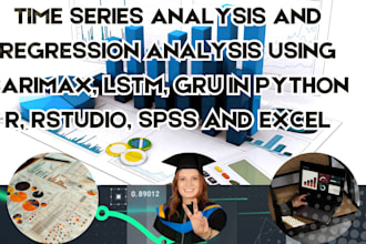 build time series models using deep learning lstm ,gru and arima using python