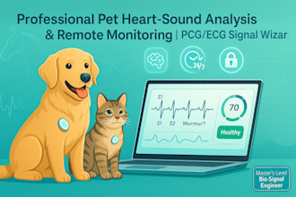make wearable cardiac monitoring system for pets
