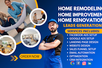 generate home remodeling leads kitchen remodel home construction interior leads