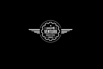 design awesome ventura industrial logo