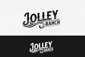 design vintage off grid ranch logo