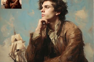 paint a replica of any painting in oil