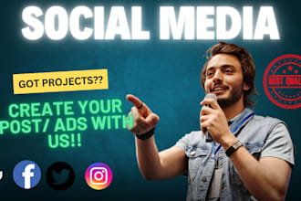create social media posts, facebook ad image