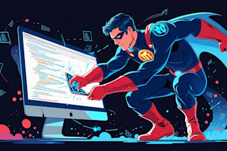 be your 24hr emergency bug fixer for wordpress, shopify