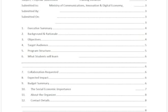write project proposals for you