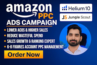 be amazon PPC campaign manager for expert ads optimization and acos reduction