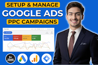 setup and manage your ppc google search ads campaigns