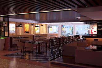 craft interior bar, kitchen design,bat mitzvah,interior restaurant,cafe,hotel,VR