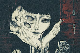 draw custom dark surreal gothic art