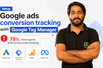 setup conversion tracking with google tag manager, analytics 4 and meta pixel