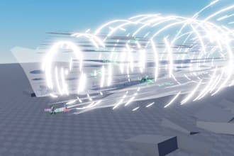 design advanced roblox vfx for weapons magic spells and game environments