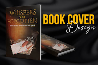design a book cover, kindle cover, and ebook cover